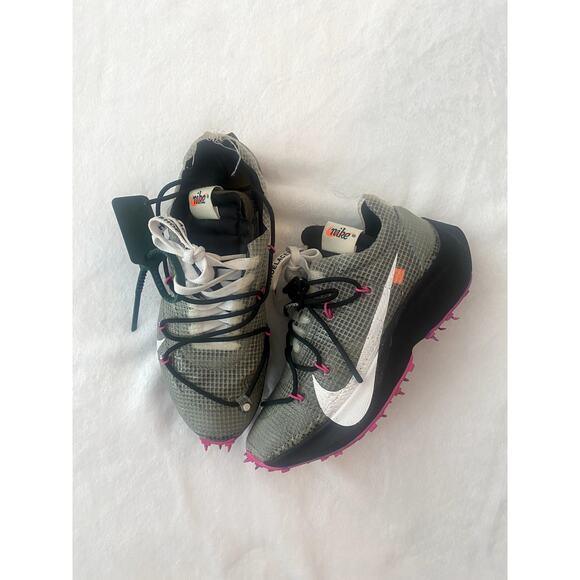 Womens Nike Vapor Street x Off White “Laser Fuchsia” Size 6.5 - Picture 1 of 7